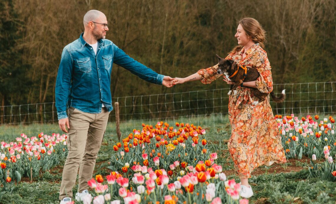 gite di primavera con cane